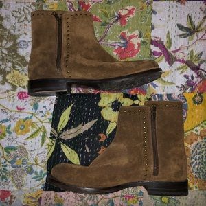 Frye studded booties *only worn once*